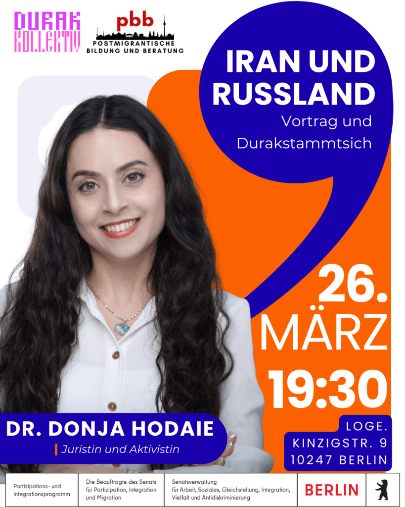 Iran und Russland – Vortrag &&nbsp;Durakstammtisch